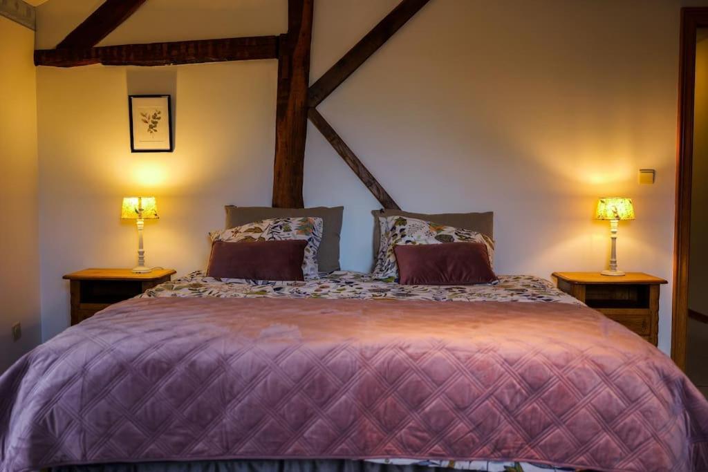 Gite La Dame Au Lit Gite A La Ferme Momignies 외부 사진